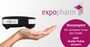 Zell-Check auf der Expopharm 2018