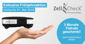 Zell-Check Frühjahrsaktion 2018